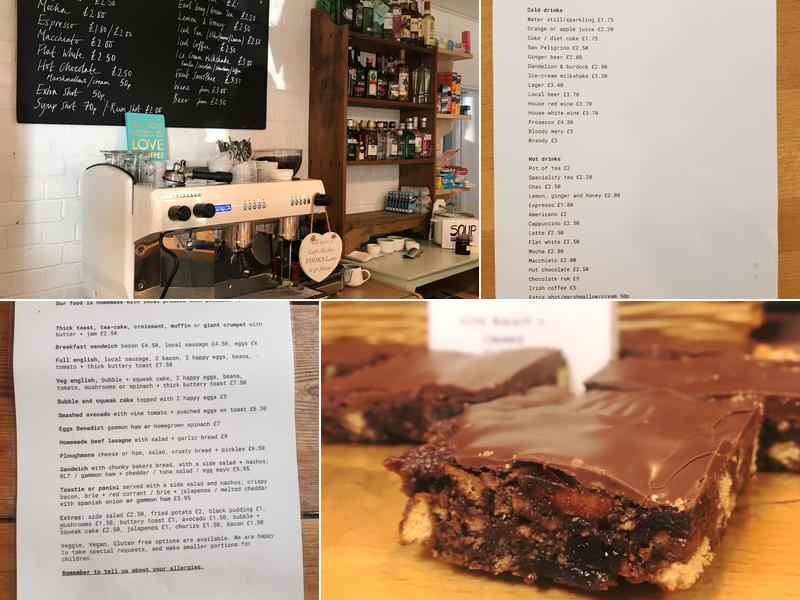 Netherfield Cafe, Shop + Post Office Menu