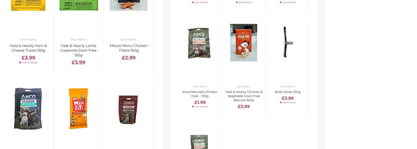 Blackbrooks Garden Centre Menu