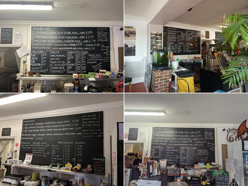 Route 1066 Cafe Menu