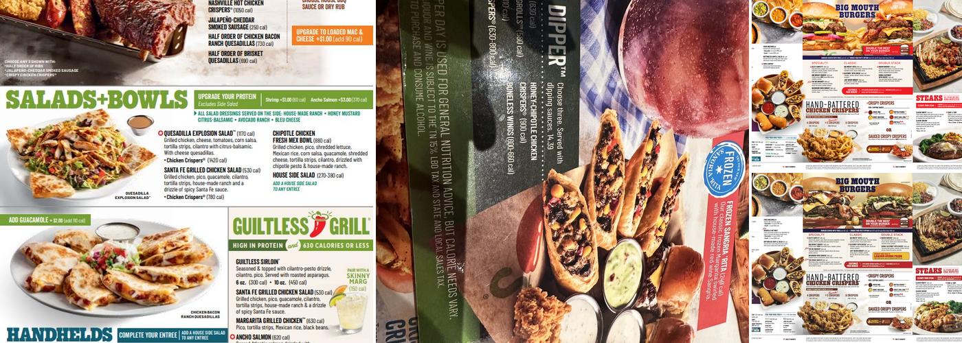 Chili's Grill & Bar Menu