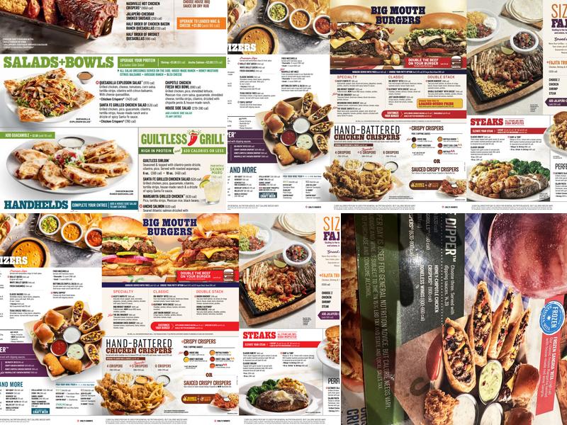 Chili's Grill & Bar Menu