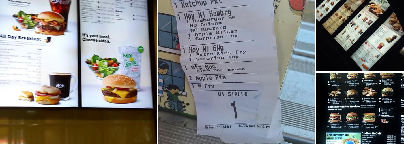 McDonald's Menu