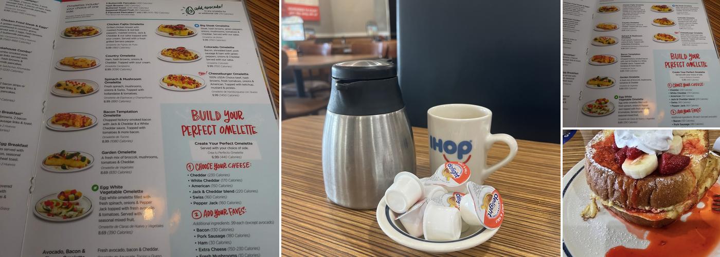 IHOP Menu