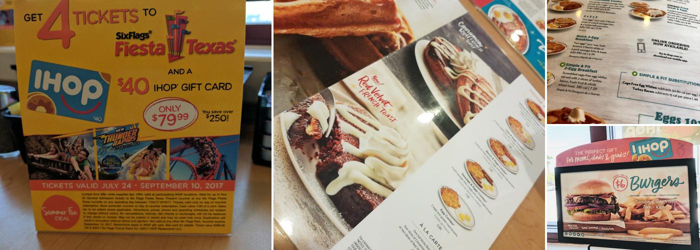 IHOP Menu