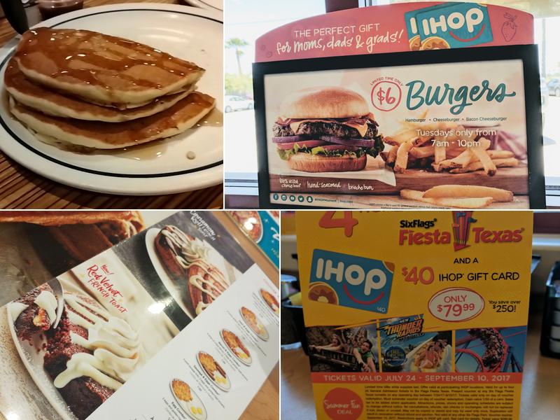 IHOP Menu
