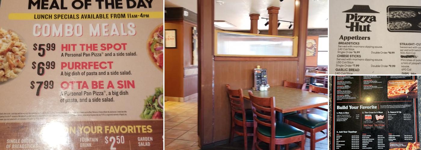 Pizza Hut Menu