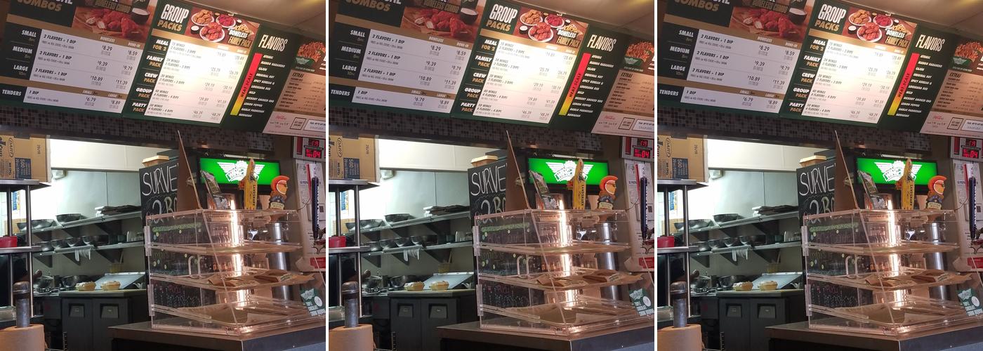 Wingstop Menu
