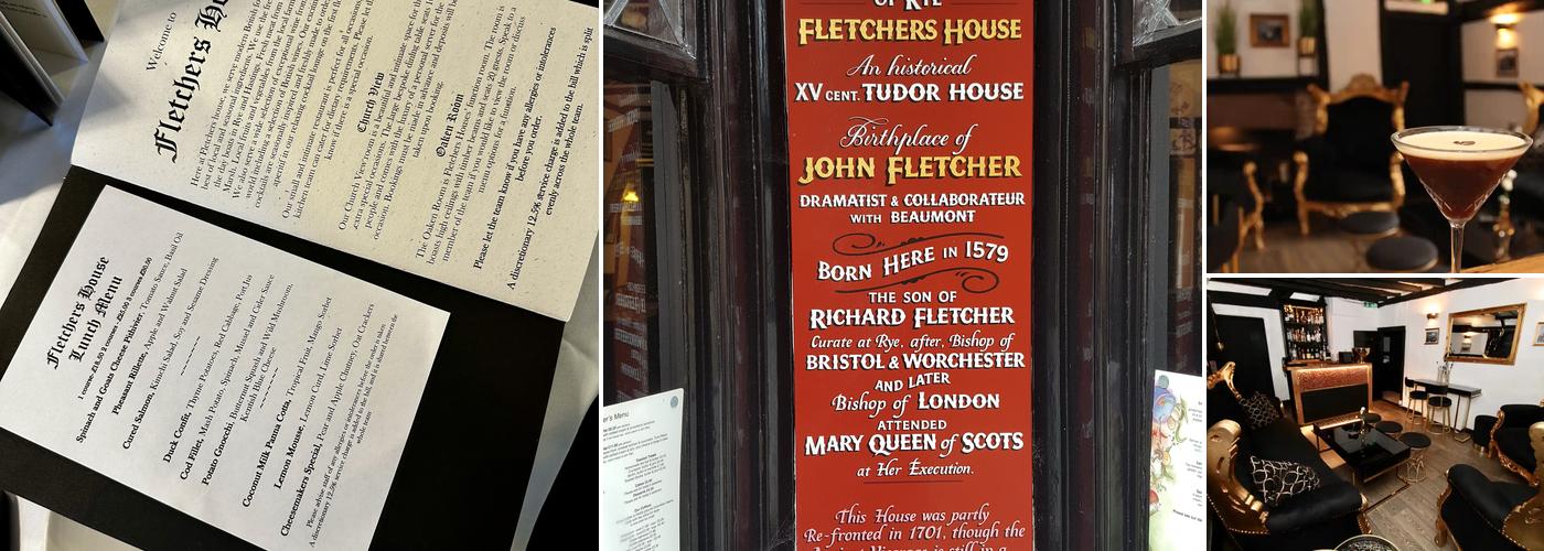 Fletchers House Menu