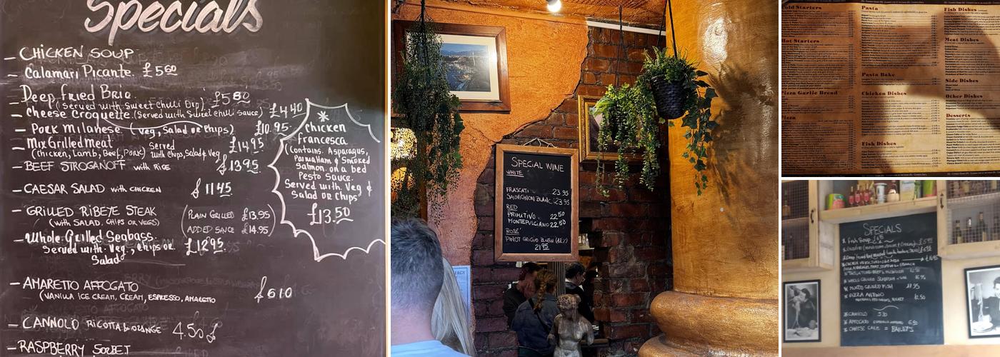 Pizzeria Francesca Menu