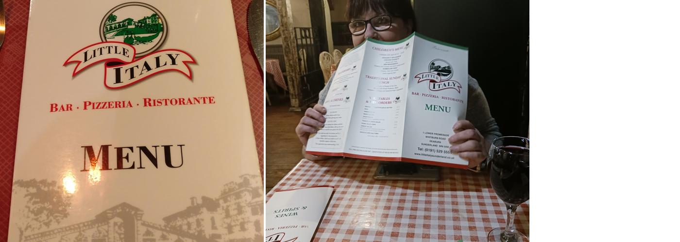 Little Italy Menu