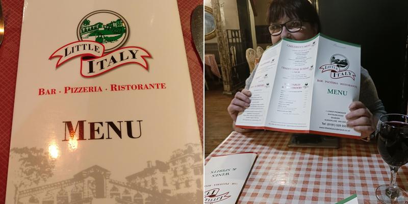 Little Italy Menu