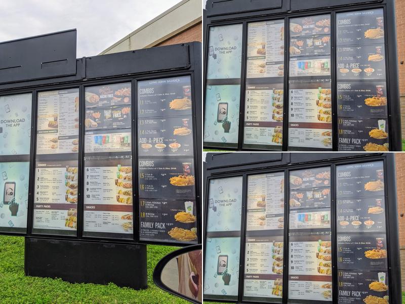 Taco Bell / Long John Silver's Menu