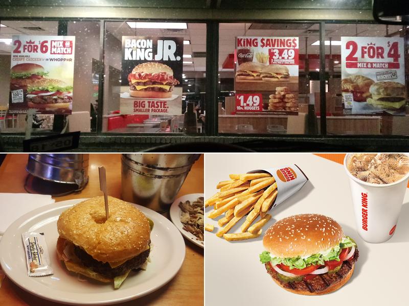 Burger King Menu