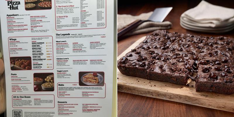 Pizza Hut Menu