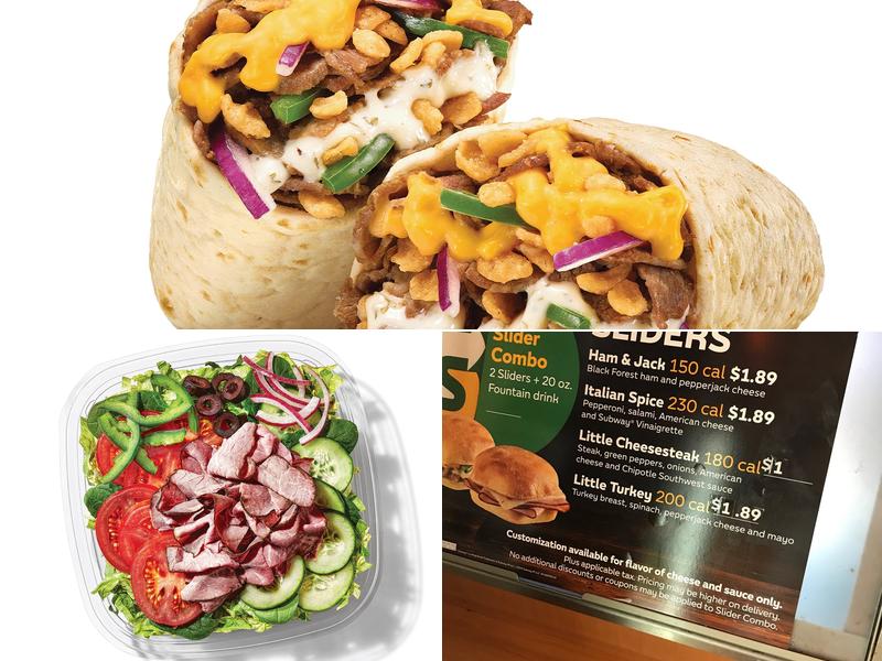 Subway Menu