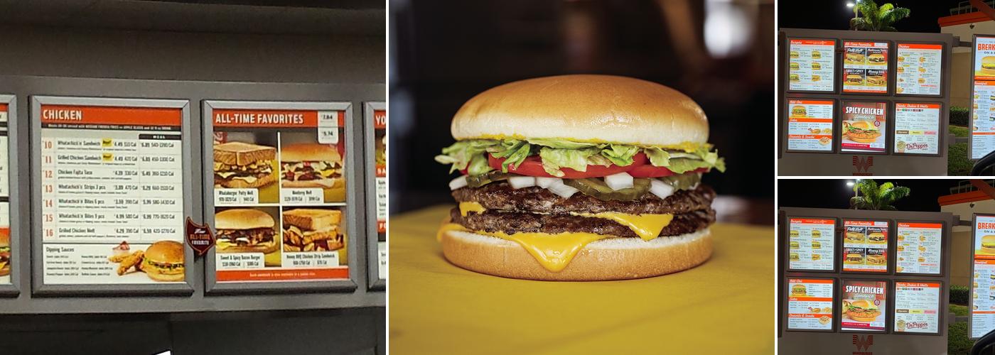 Whataburger Menu