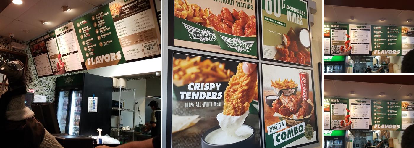 Wingstop Menu