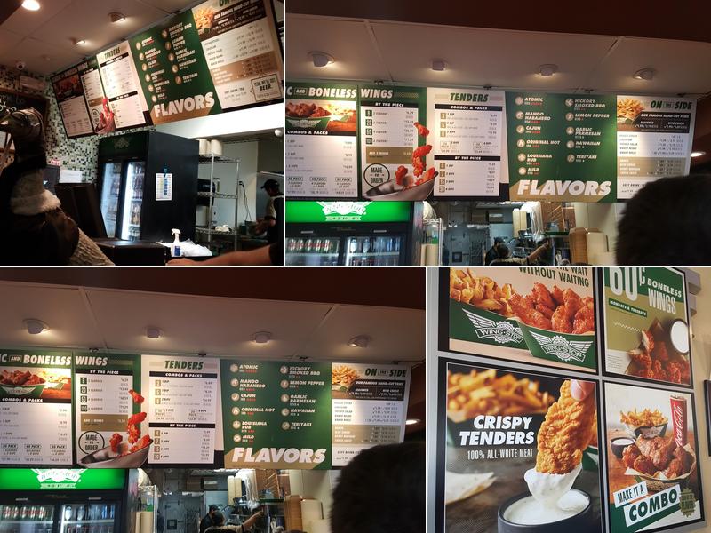 Wingstop Menu