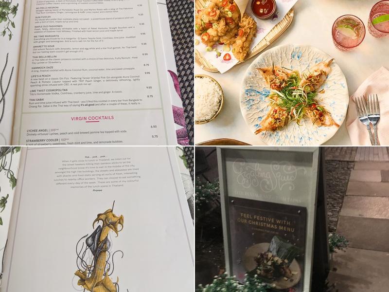 Giggling Squid - Farnham Menu