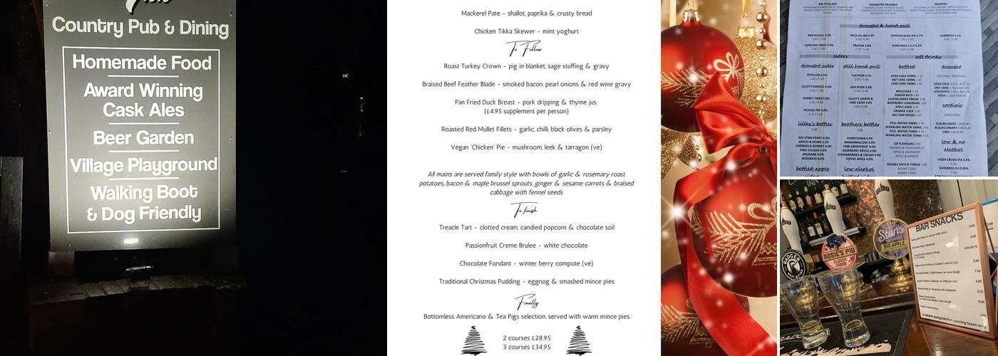 The Cyder House Inn Menu