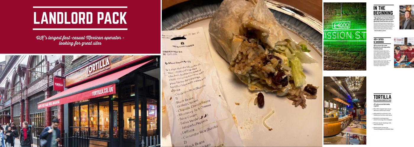 Tortilla Guildford Menu