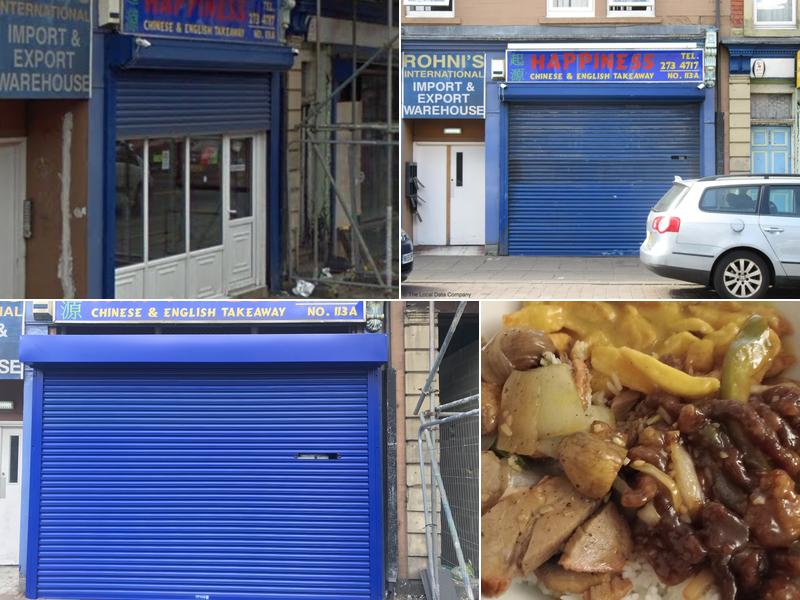 Happiness Chinese and English Food Takeaway