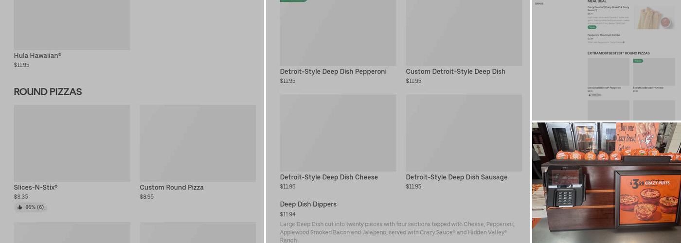 Little Caesars Pizza Menu