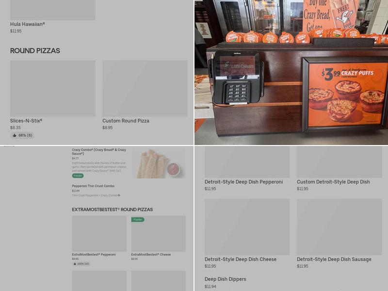 Little Caesars Pizza Menu