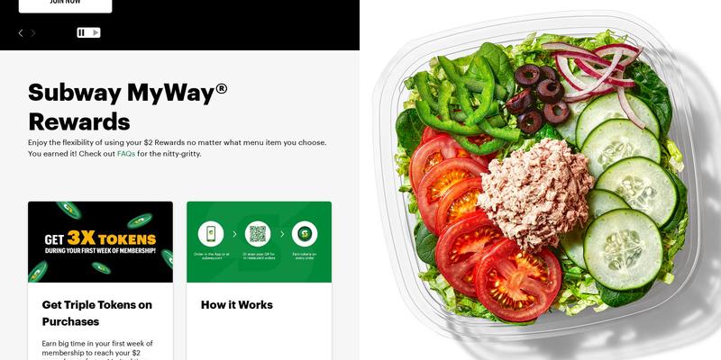 Subway Menu