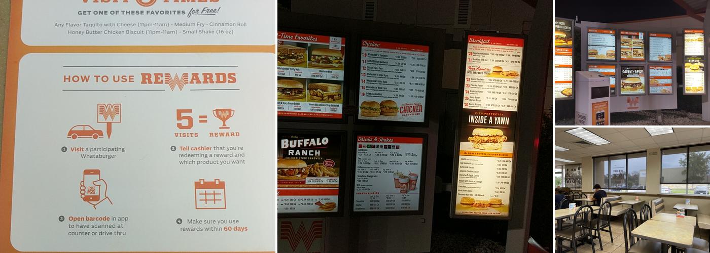 Whataburger Menu