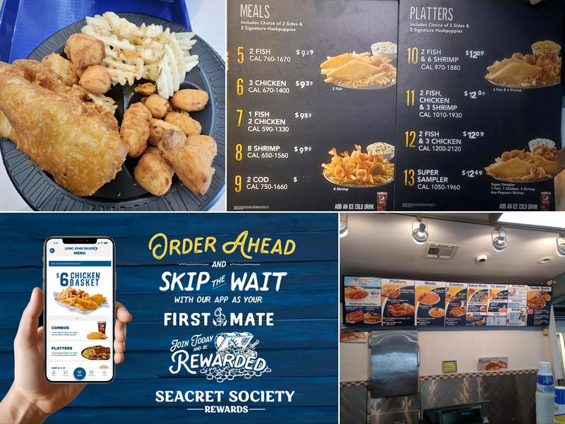 Long John Silver's Menu
