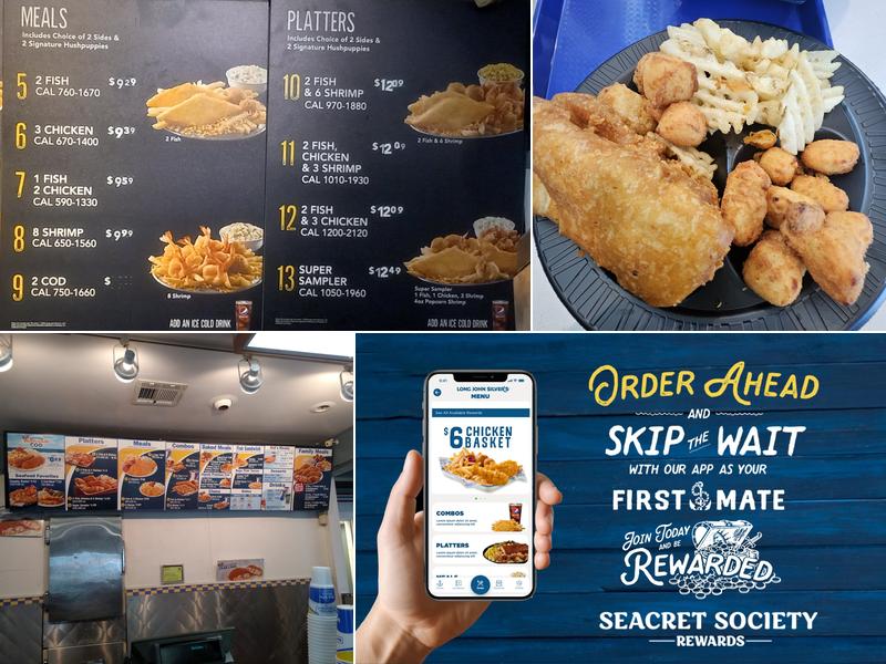 Long John Silver's Menu