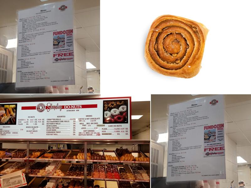 Shipley Do-Nuts Menu