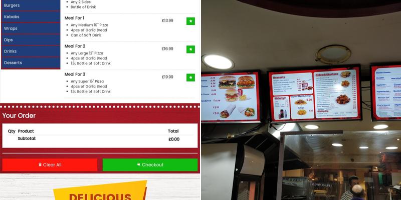Dominics Pizza & Kebab (Addlestone) Menu