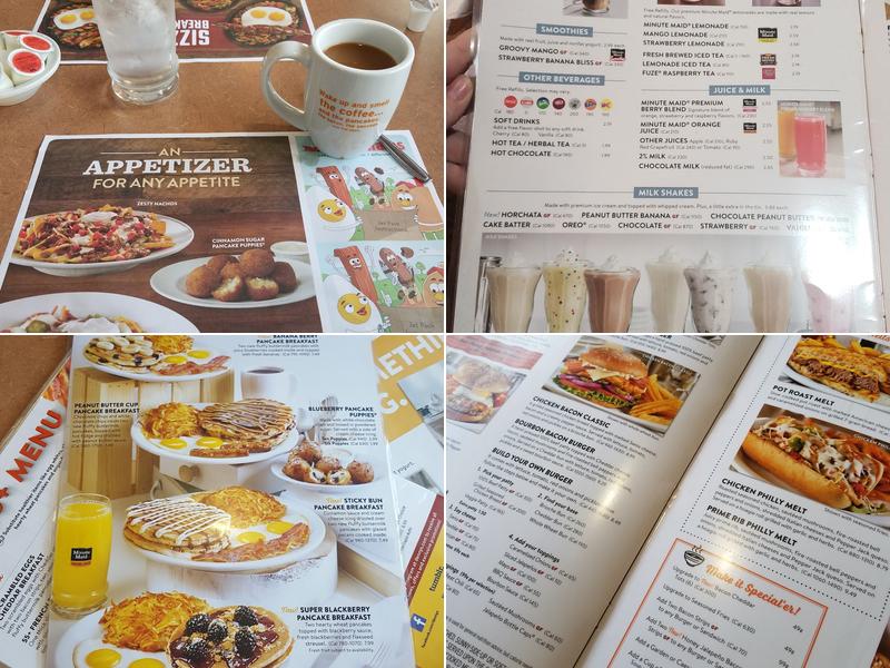 Denny's Menu