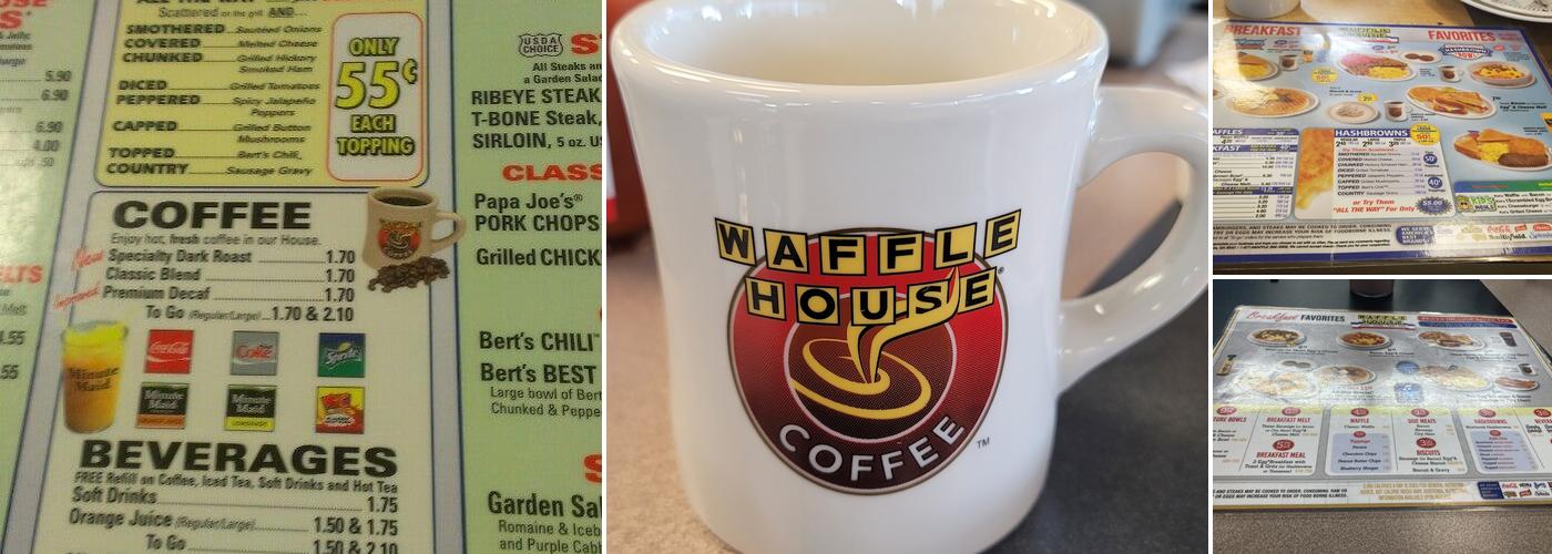 Waffle House Menu