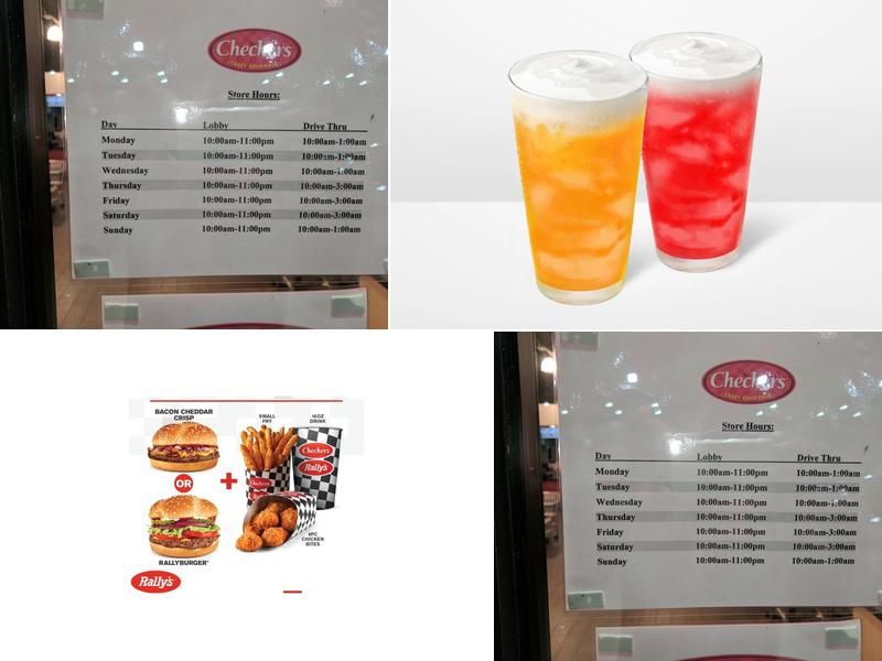 Checkers Menu