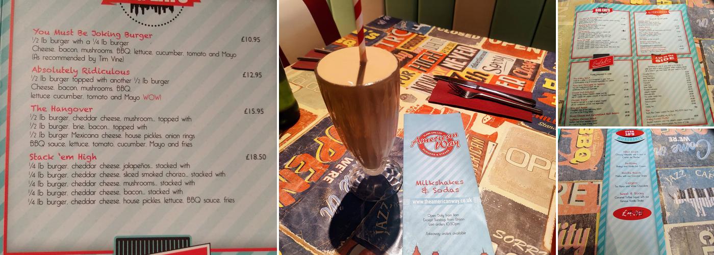 American Way Menu