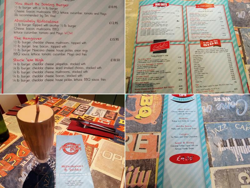 American Way Menu