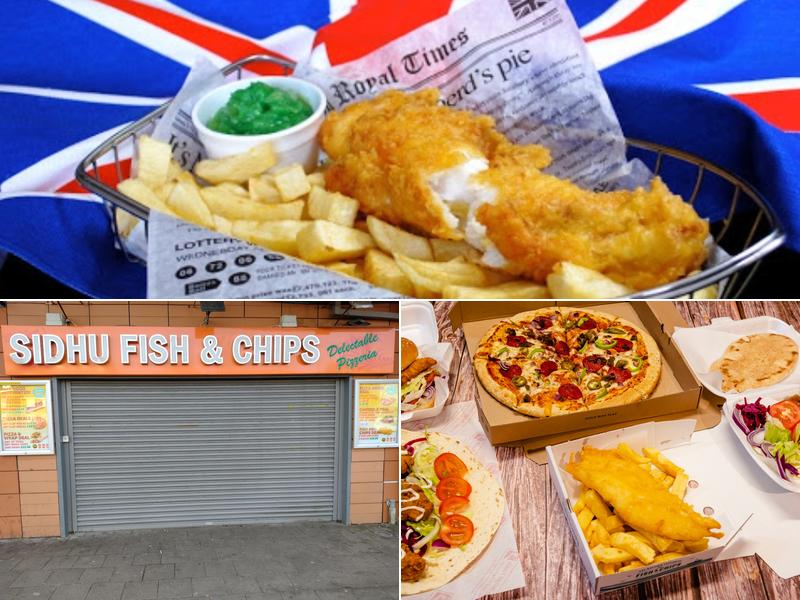 Sidhu's Fish & Chips Menu