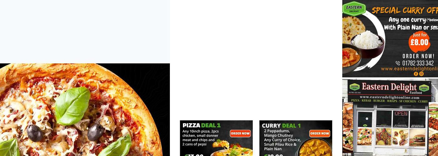 Eastern Delight Longton Menu