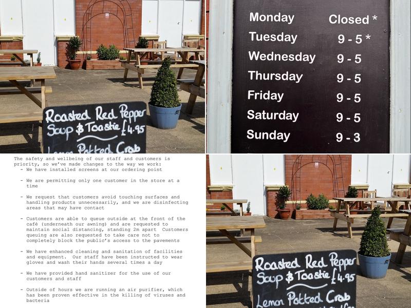 Dil and The Bear at the Station Menu