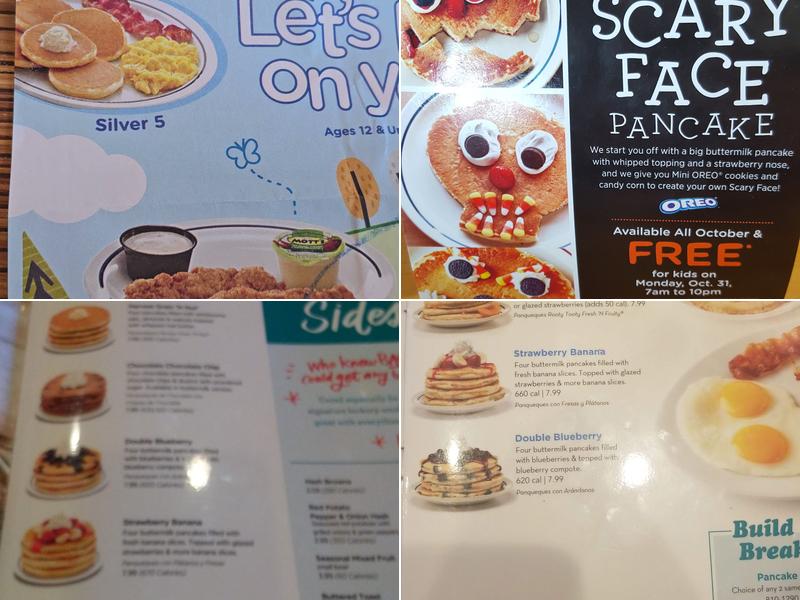 IHOP Menu