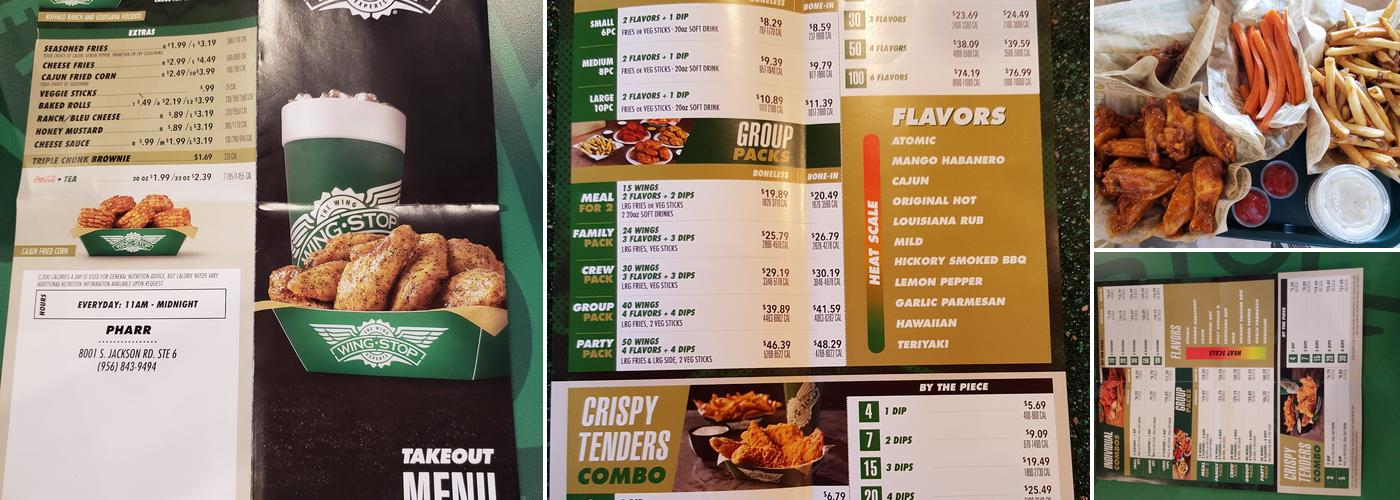 Wingstop Menu