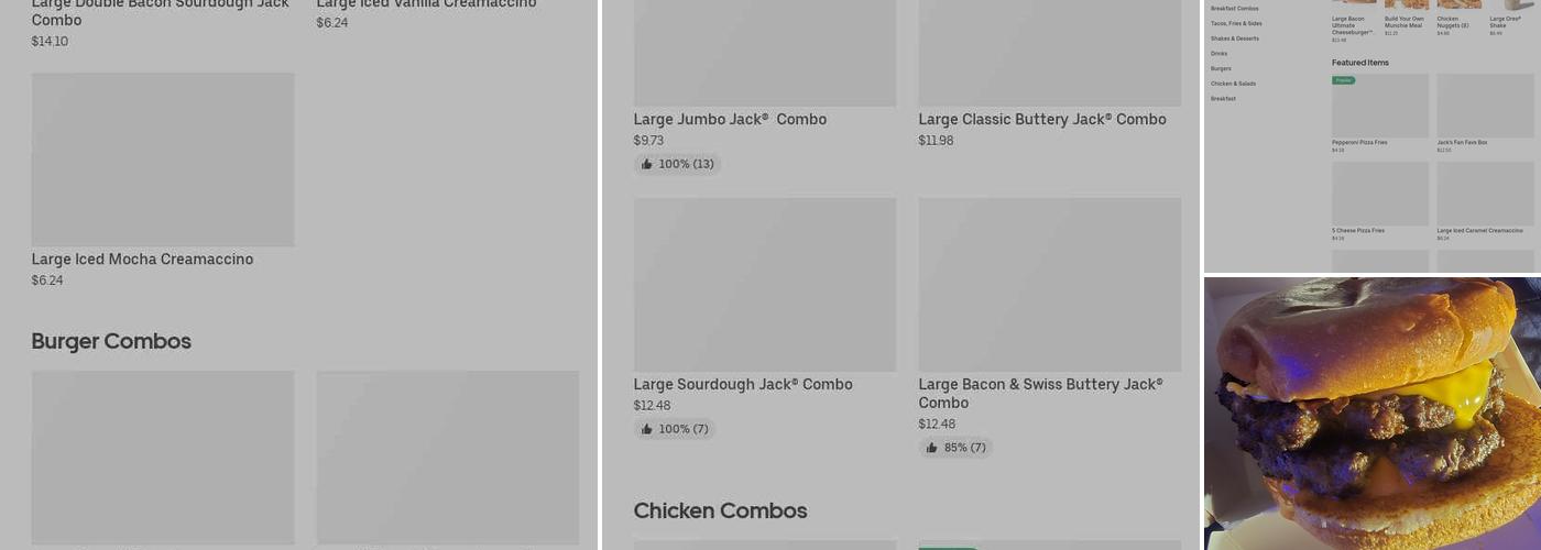 Jack in the Box Menu