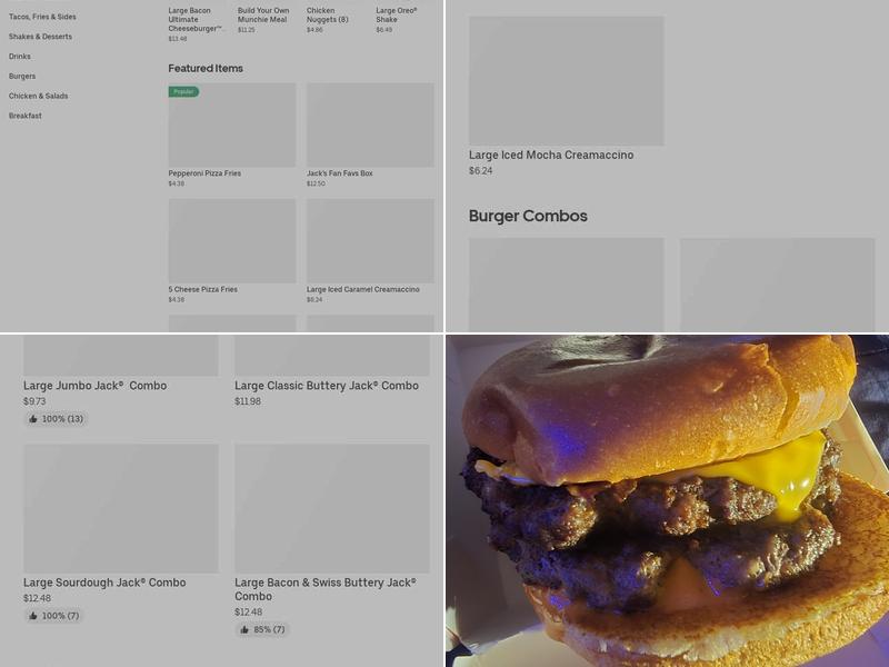 Jack in the Box Menu