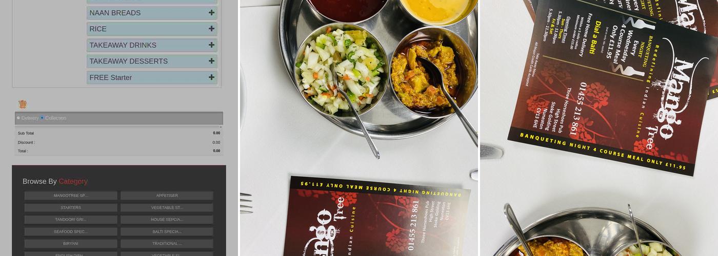 Mango Tree Restaurant Menu