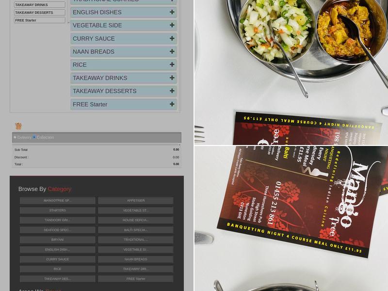 Mango Tree Restaurant Menu