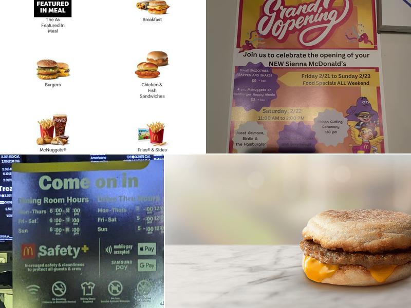 McDonald's Menu