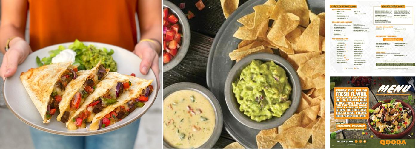 QDOBA Mexican Eats Menu